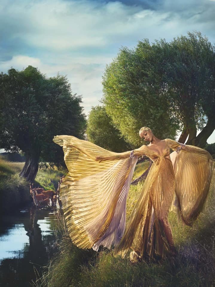 Iris van Herpen and Nick Knight, “Hypnosis” (2019)