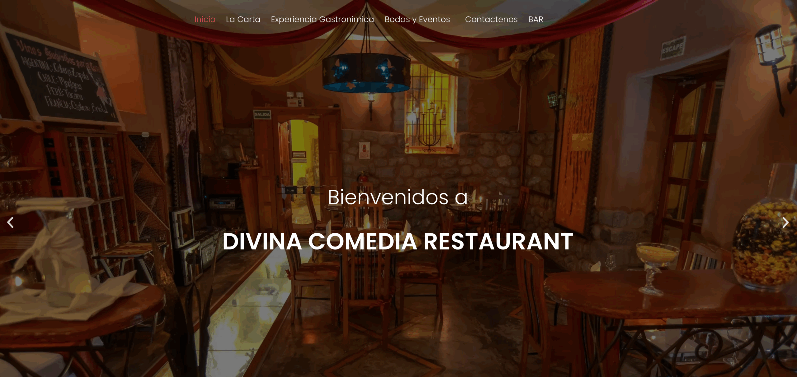Divina Comedia Restaurant, Cusco, Perú
